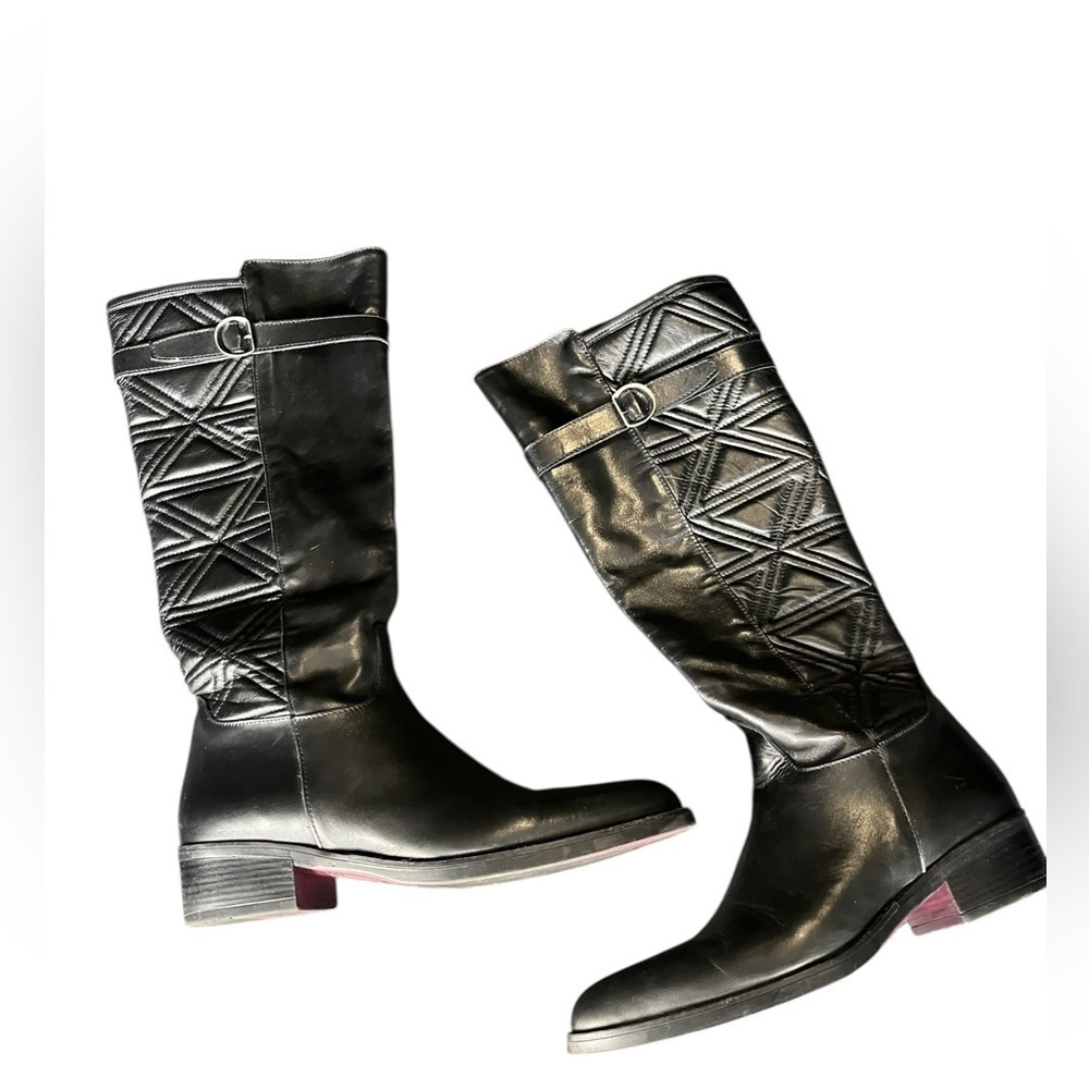 Womans Emanuele Crasto Riding Boots Made in Italy Sz 40